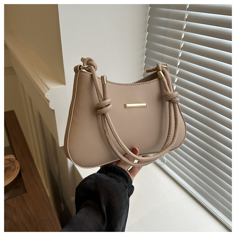 Women'S High-End Hand-Held Armpit Small Square Bag